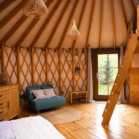 Luxusní stan 4 Zywioly - Caloroczne Jurty W Gorach - Dostep Do Sauny