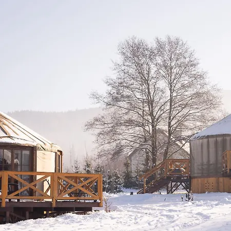 4 Zywioly - Caloroczne Jurty W Gorach - Dostep Do Sauny *